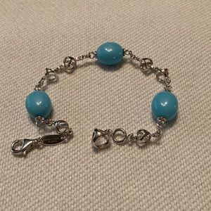 Di Modolo Lolita turquoise bracelet, 7 1/2”, NWOT